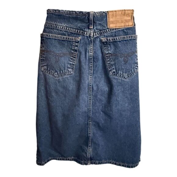 Paris Blues Y2K Distressed Denim Skirt - Picture 4 of 11